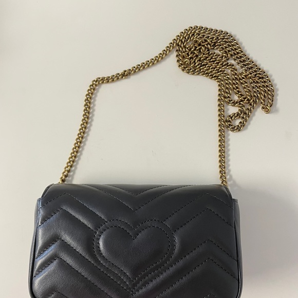 Gucci Marmont Super Mini Black - Picture 3 of 7